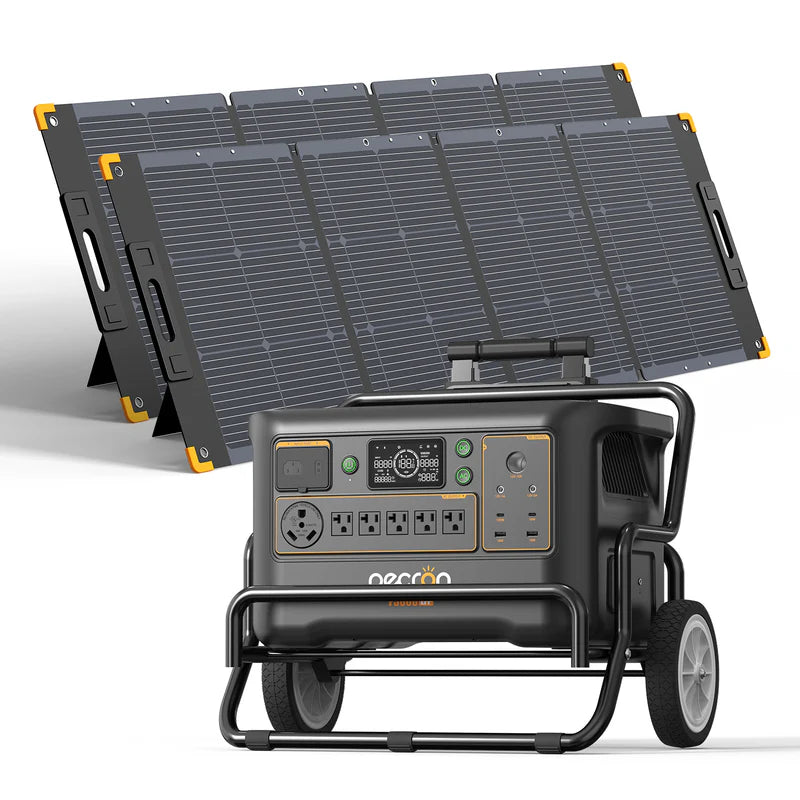 PECRON F3000LFP Solar Generator Kit 3600W 3072Wh