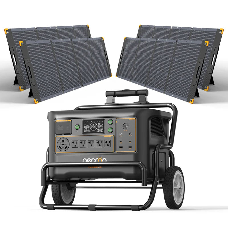PECRON F3000LFP Solar Generator Kit 3600W 3072Wh