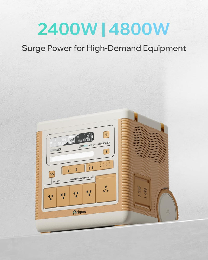 Arkpax Ark Pro 2400W Portable Power Station