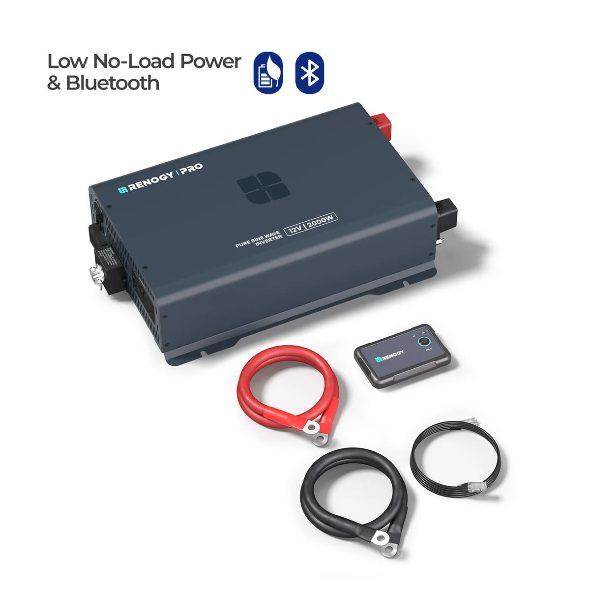 Renogy Pro 12V 2000W Pure Sine Wave Inverter | Reserve Power Co.