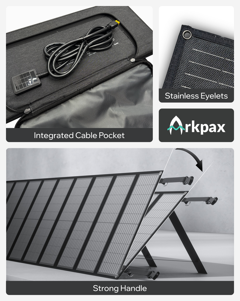 Arkpax 200W Foldable Solar Panel