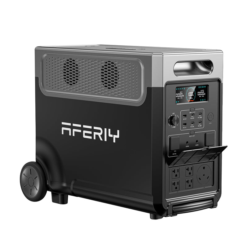 AFERIY P310 3600W Solar Generator Kit with 3840Wh Expansion Battery