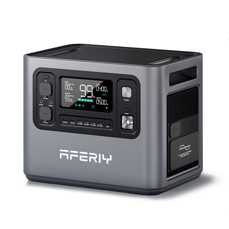 AFERIY P280 Portable Power Station with Expandable Capacity 2800W 2048Wh