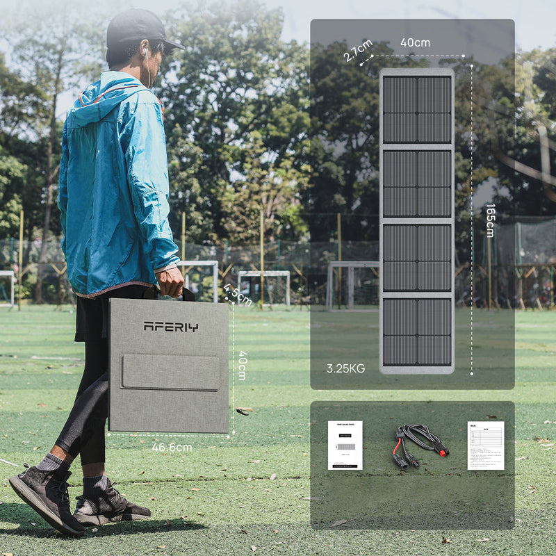 AFERIY ‎AF-S100A1 100W Portable Solar Panel