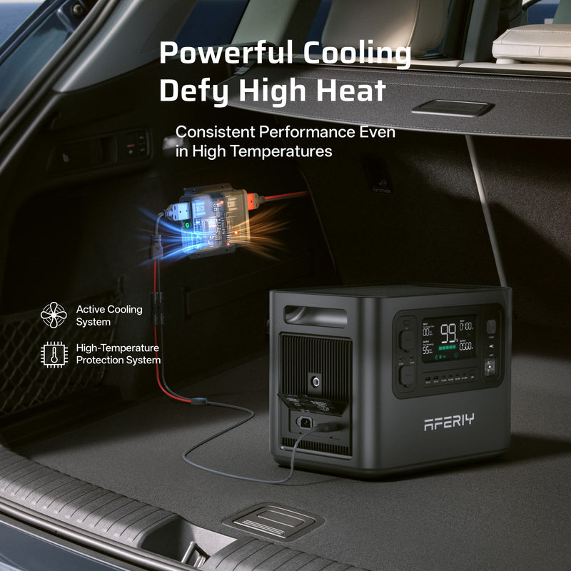AFERIY DC060 580W DC-DC Alternator Charger for Portable Power Stations