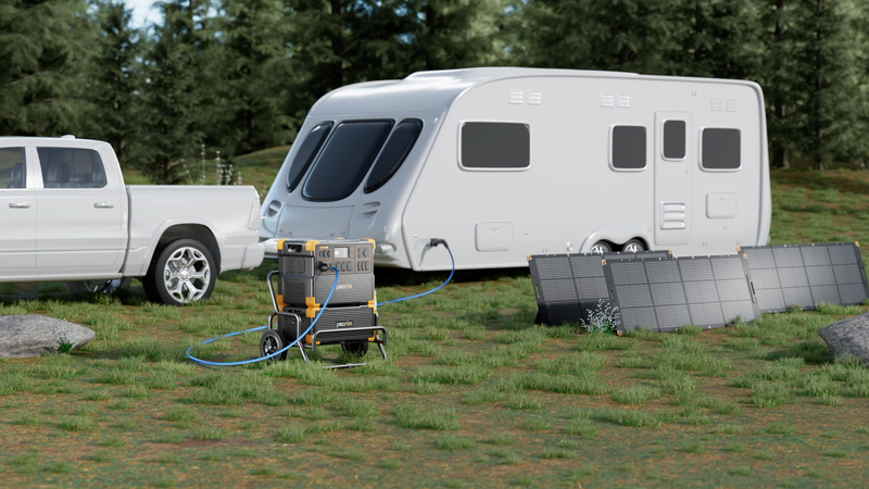 PECRON F3000LFP Solar Generator Kit 3600W 3072Wh