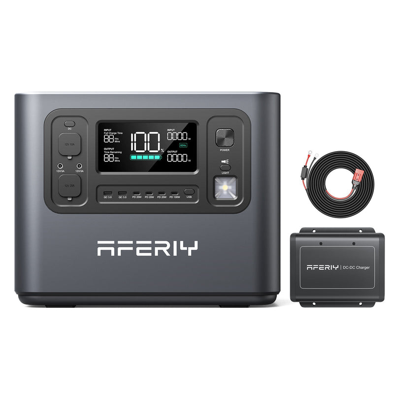 AFERIY DC060 580W DC-DC Alternator Charger for Portable Power Stations