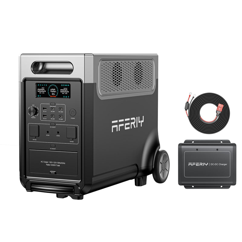AFERIY DC060 580W DC-DC Alternator Charger for Portable Power Stations